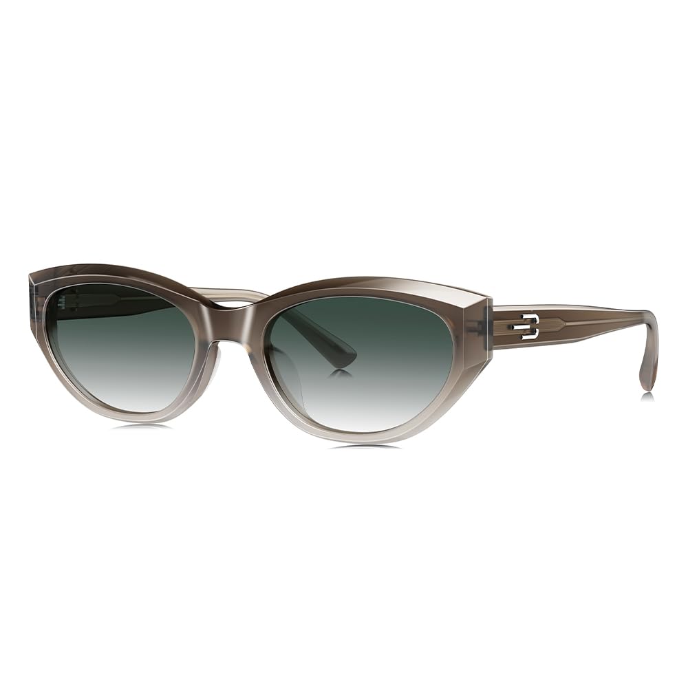 BOLON Women Trendy Cat Eye Polarized Sunglasses, Exclusive Eyewear Brand of EssilorLuxottica