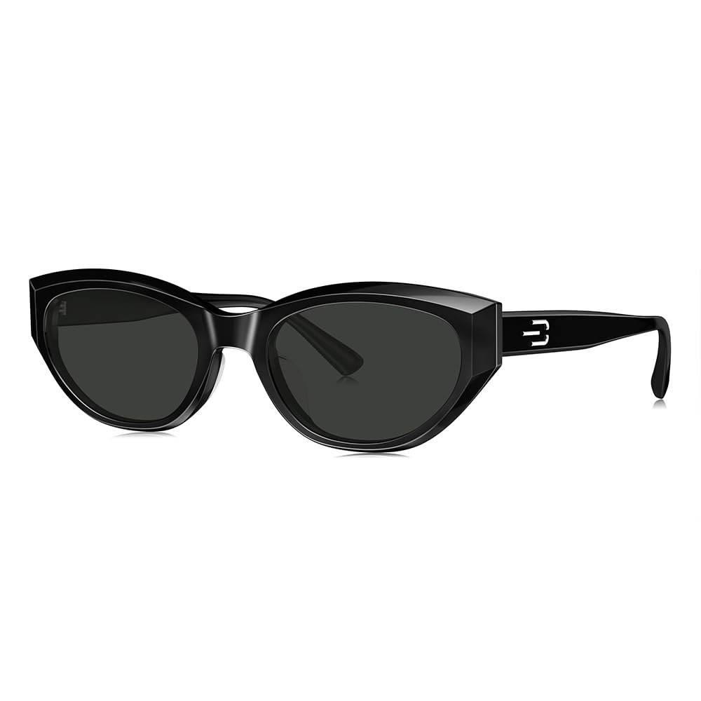 BOLON Women Trendy Cat Eye Polarized Sunglasses, Exclusive Eyewear Brand of EssilorLuxottica