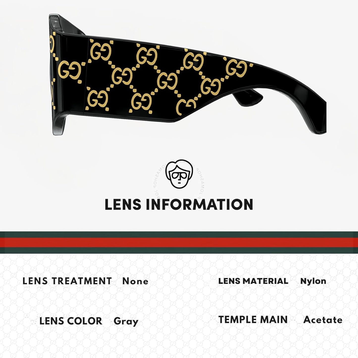 Gucci GG0983S Designer Square Aviator Shape Sunglasses with Non-Polarized Lenses - Epitome of Luxury and Style