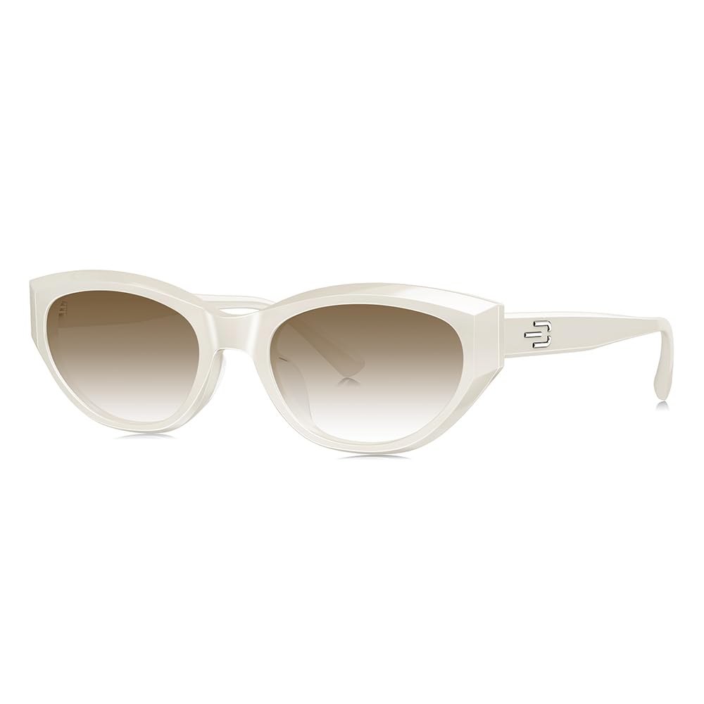 BOLON Women Trendy Cat Eye Polarized Sunglasses, Exclusive Eyewear Brand of EssilorLuxottica