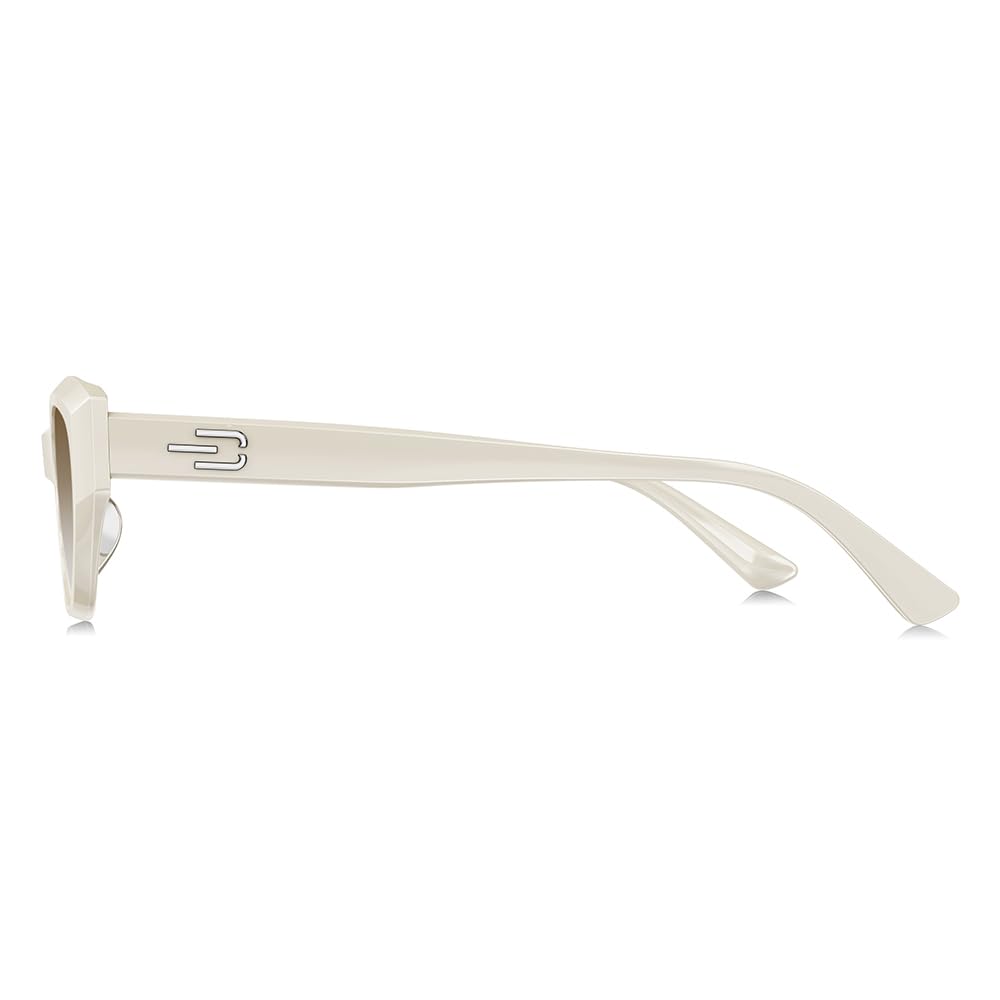 BOLON Women Trendy Cat Eye Polarized Sunglasses, Exclusive Eyewear Brand of EssilorLuxottica