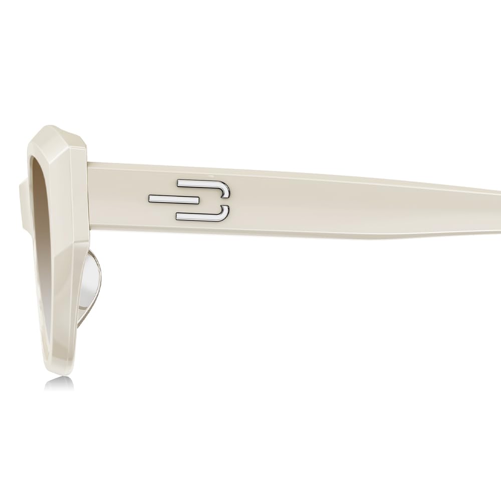 BOLON Women Trendy Cat Eye Polarized Sunglasses, Exclusive Eyewear Brand of EssilorLuxottica