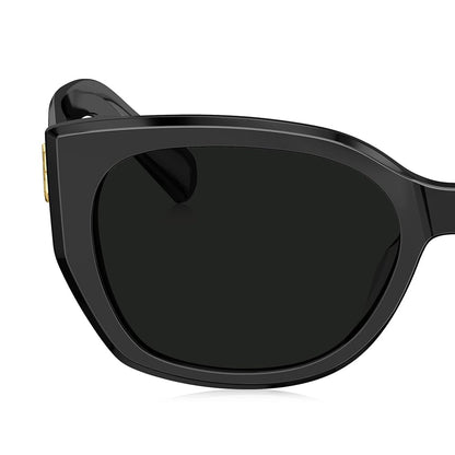 BOLON Women Trendy Cat Eye Polarized Sunglasses, Exclusive Eyewear Brand of EssilorLuxottica