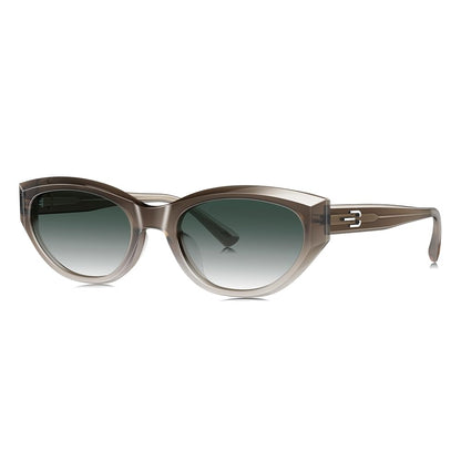 BOLON Women Trendy Cat Eye Polarized Sunglasses, Exclusive Eyewear Brand of EssilorLuxottica