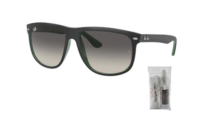 Ray-Ban RB4147 Boyfriend Sunglasses For Men For Women+ BUNDLE with Designer iWear Eyewear Care Kit