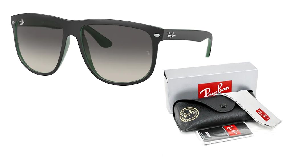 Ray-Ban RB4147 Boyfriend Sunglasses For Men For Women+ BUNDLE with Designer iWear Eyewear Care Kit