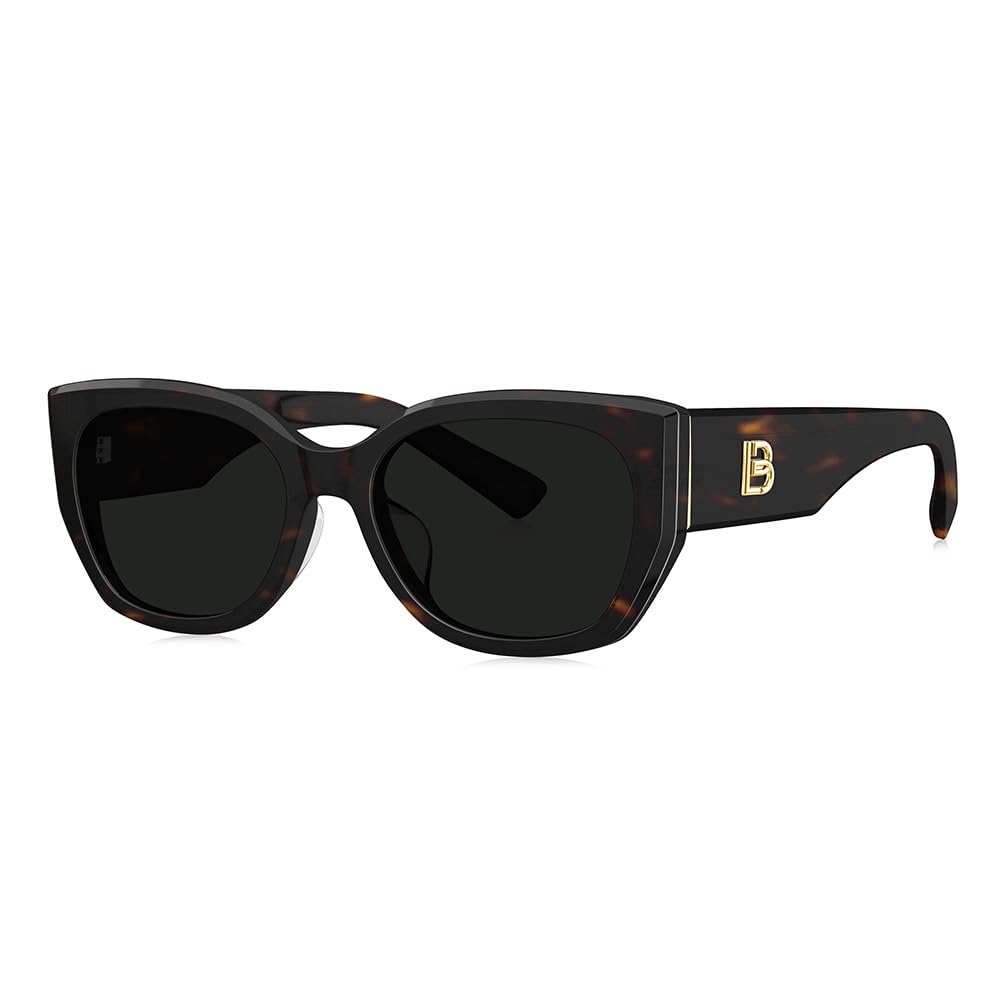 BOLON Women Trendy Cat Eye Polarized Sunglasses, Exclusive Eyewear Brand of EssilorLuxottica