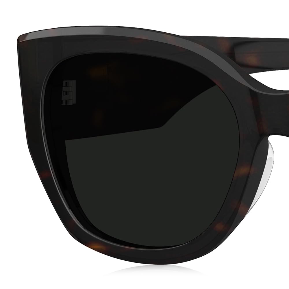 BOLON Women Trendy Cat Eye Polarized Sunglasses, Exclusive Eyewear Brand of EssilorLuxottica