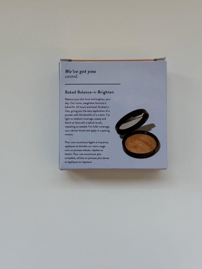 LAURA GELLER NEW YORK Baked Double Take Powder Foundation - Medium - Buildable Medium to Full Coverage - Matte Finish