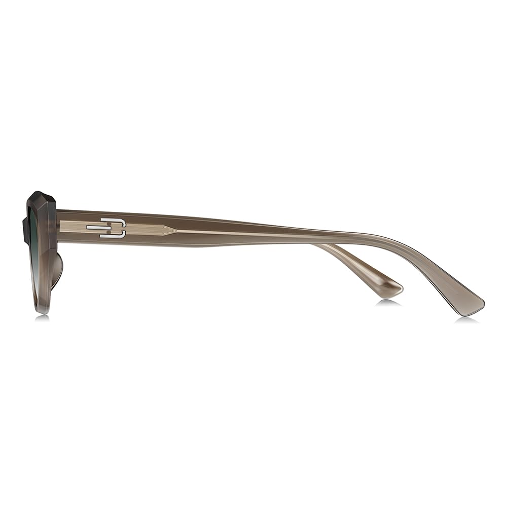 BOLON Women Trendy Cat Eye Polarized Sunglasses, Exclusive Eyewear Brand of EssilorLuxottica