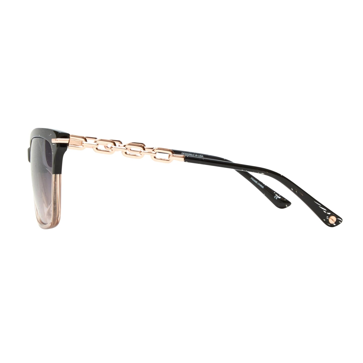 L.A.M.B. Gwen Stefani LA598 Square Sunglasses for Women, 58 mm, UV400 Protection