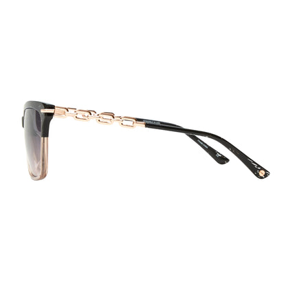 L.A.M.B. Gwen Stefani LA598 Square Sunglasses for Women, 58 mm, UV400 Protection