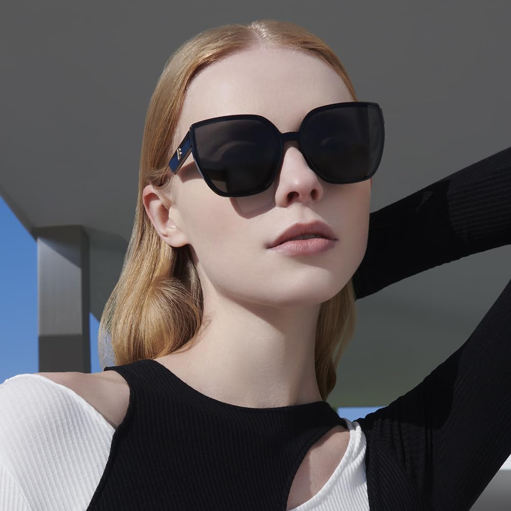 BOLON Women Trendy Cat Eye Polarized Sunglasses, Exclusive Eyewear Brand of EssilorLuxottica