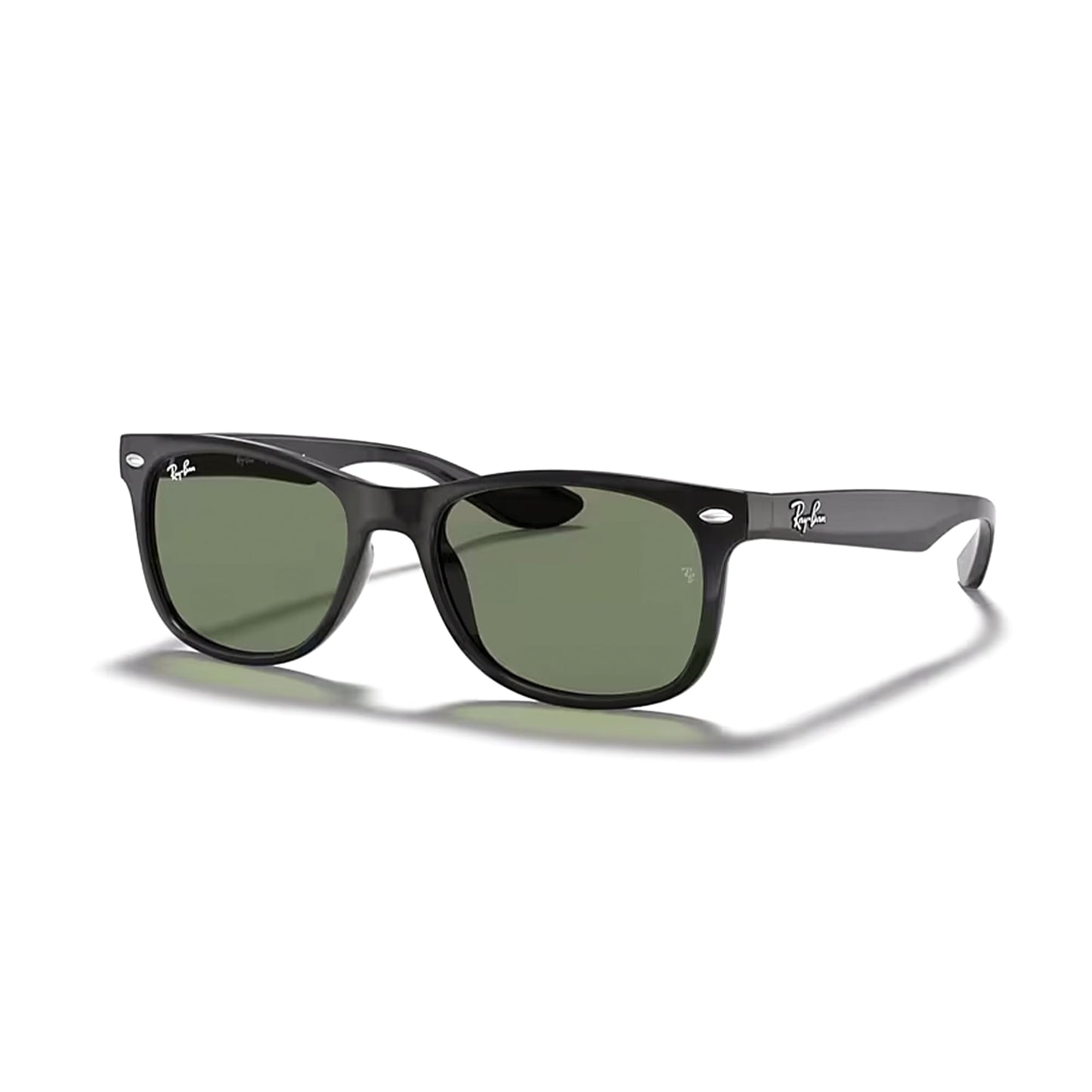 Ray-Ban Junior XS Kids' New Wayfarer RJ9052S Square Sunglasses for SMALL Boys and Girls + BUNDLE With DIW Kit