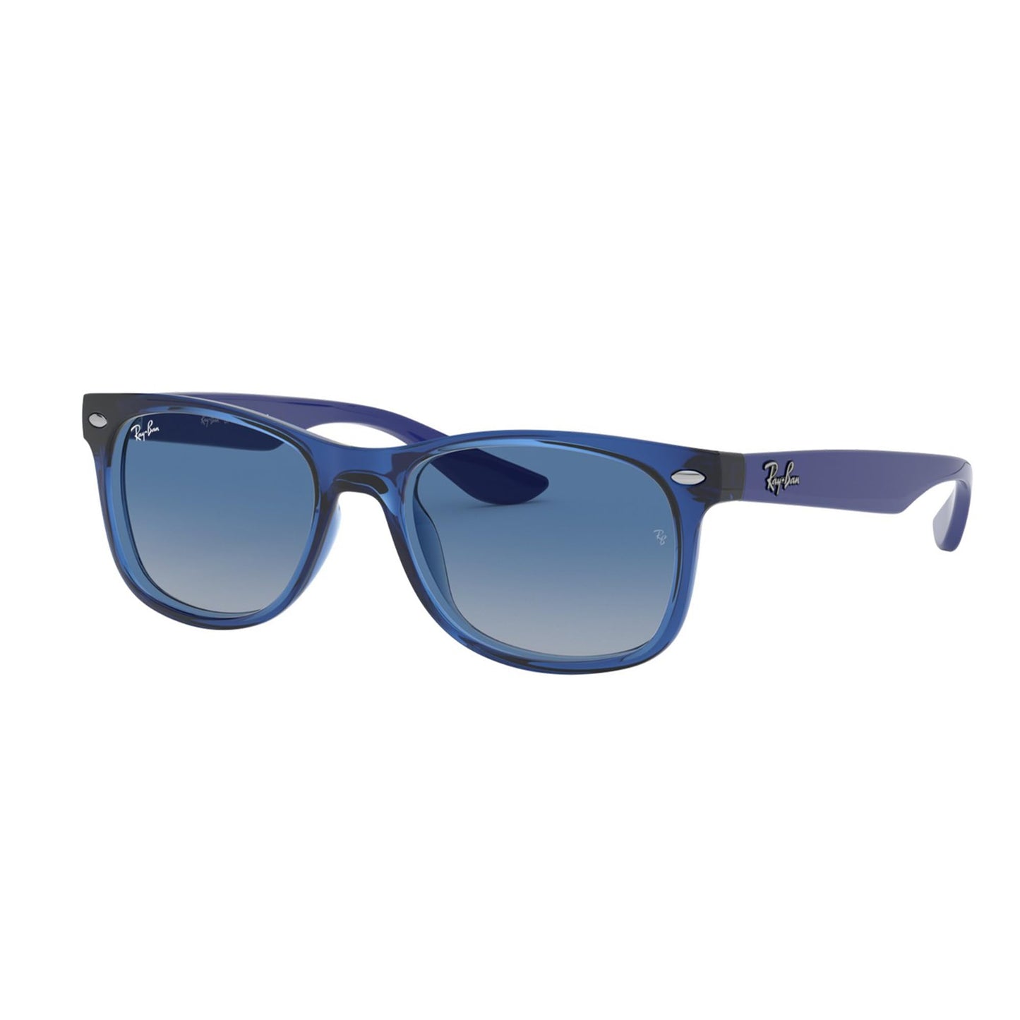 Ray-Ban Junior XS Kids' New Wayfarer RJ9052S Square Sunglasses for SMALL Boys and Girls + BUNDLE With DIW Kit