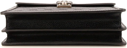 Pre-Loved x Gucci The Hacker Project Top Handle Bag BB Coated Canvas Small, Black