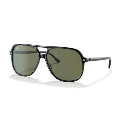 Ray-Ban Bill RB2198 Square Sunglasses for Men for Women + BUNDLE With Designer iWear Complimentary Eyewear Kit