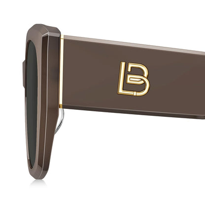 BOLON Women Trendy Cat Eye Polarized Sunglasses, Exclusive Eyewear Brand of EssilorLuxottica