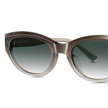 BOLON Women Trendy Cat Eye Polarized Sunglasses, Exclusive Eyewear Brand of EssilorLuxottica