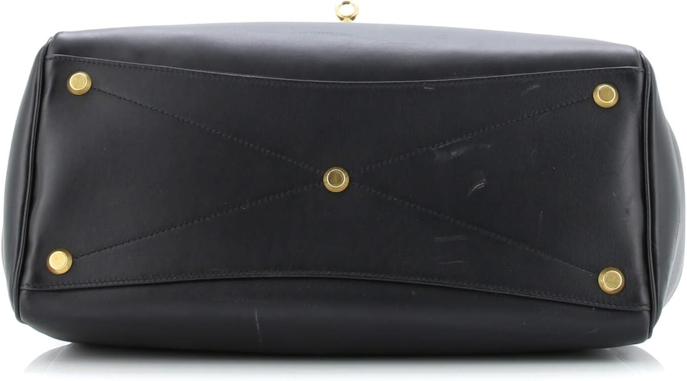 Pre-Loved Bel Air Carry All Bag Leather Medium, Black
