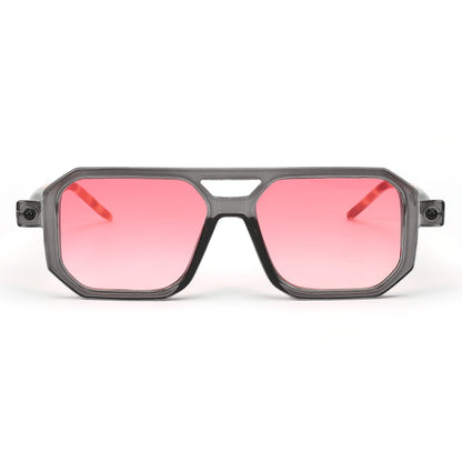 FEISEDY Vintage Square 70s Flat Aviator Sunglasses Women Men Classic Retro Stylish Frame UV400 Sunglasses B2622