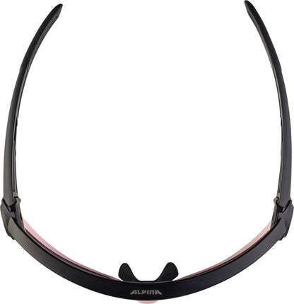 ALPINA Mirrored, 100% UV Protection Sport Sunglasses For Men & Women, Cycling/Running, Removeable Side Protection, 5W1NG
