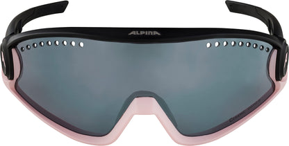 ALPINA Mirrored, 100% UV Protection Sport Sunglasses For Men & Women, Cycling/Running, Removeable Side Protection, 5W1NG