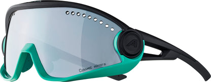 ALPINA Mirrored, 100% UV Protection Sport Sunglasses For Men & Women, Cycling/Running, Removeable Side Protection, 5W1NG