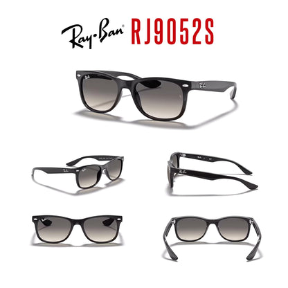 Ray-Ban Junior XS Kids' New Wayfarer RJ9052S Square Sunglasses for SMALL Boys and Girls + BUNDLE With DIW Kit