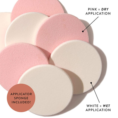 LAURA GELLER NEW YORK Baked Double Take Powder Foundation - Medium - Buildable Medium to Full Coverage - Matte Finish