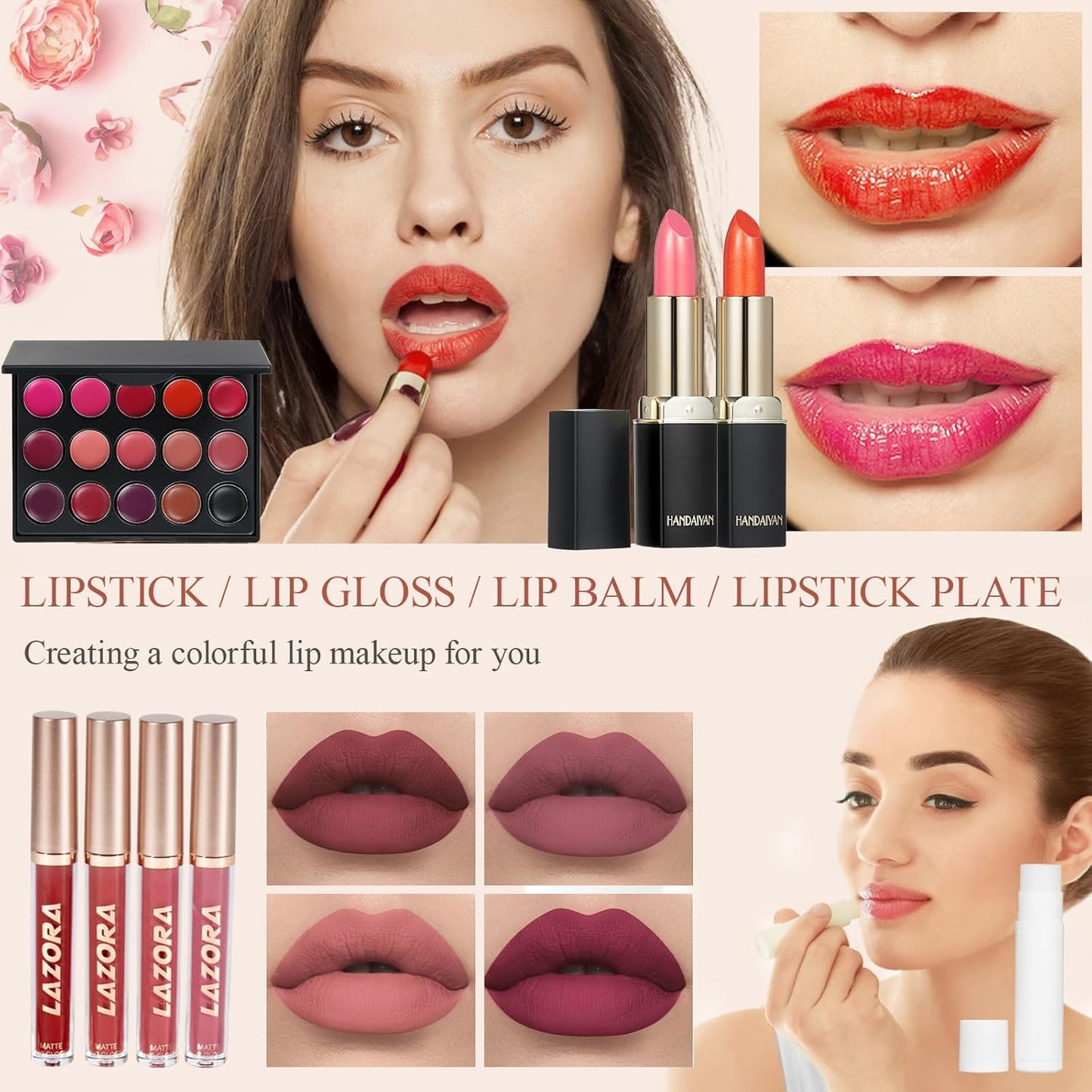 All in One Makeup Kit Makeup Kit for Women Full Kit Makeup Set Multipurpose Bundle Holiday Gift Box Essential Starter Bundle Include Full Make up Kit for Women (Box3)