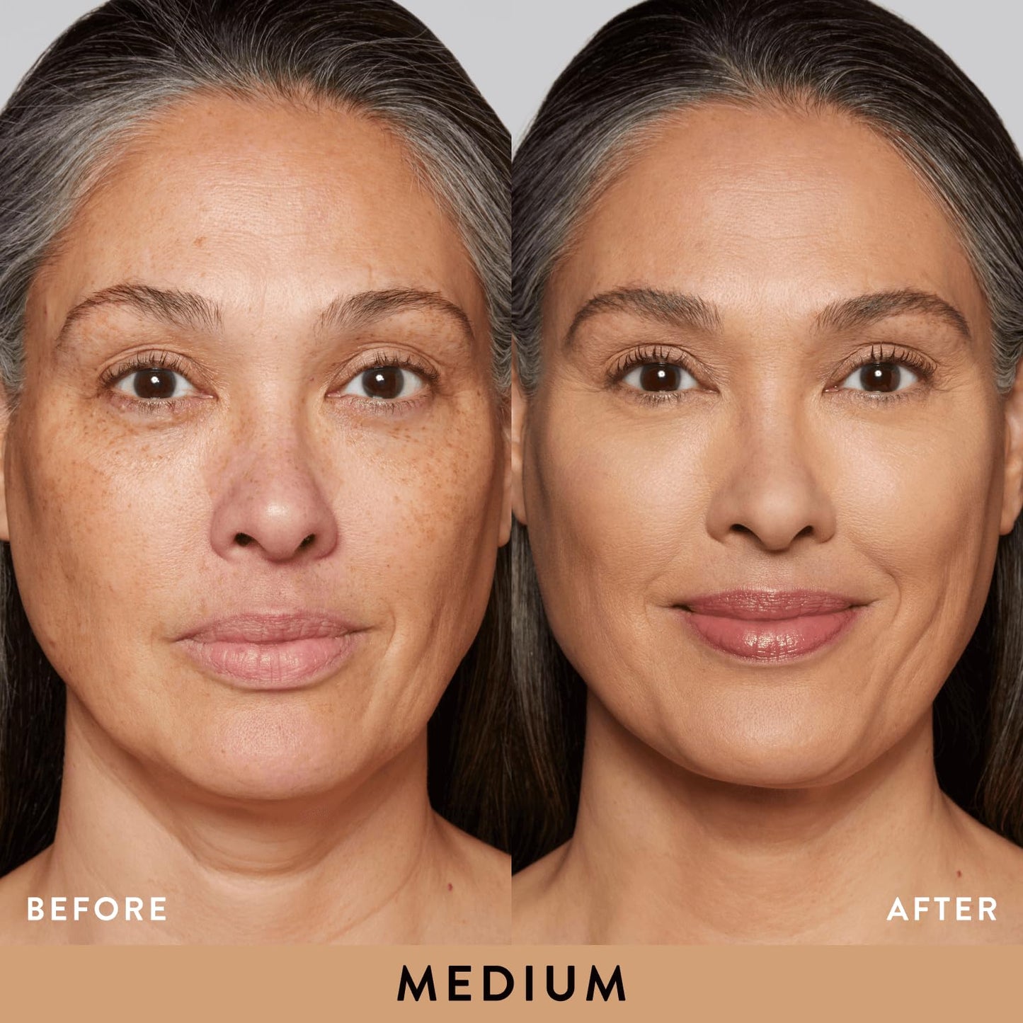 LAURA GELLER NEW YORK Baked Double Take Powder Foundation - Medium - Buildable Medium to Full Coverage - Matte Finish