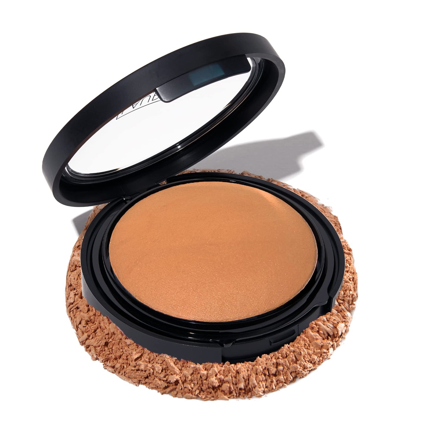 LAURA GELLER NEW YORK Baked Double Take Powder Foundation - Medium - Buildable Medium to Full Coverage - Matte Finish