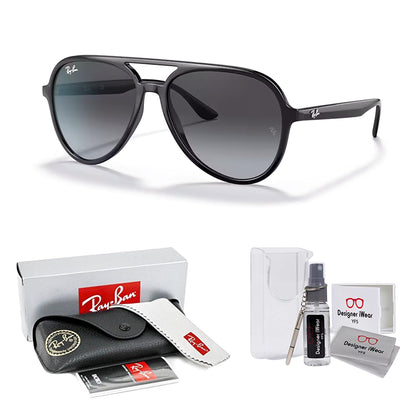 Ray-Ban RB4376 Aviator Sunglasses for Men for Women + BUNDLE With Designer iWear Complimentary Eyewear Kit