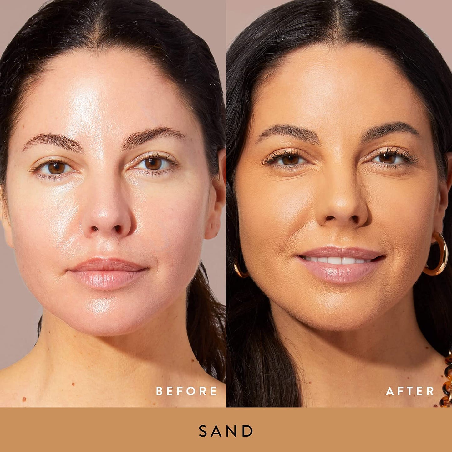 LAURA GELLER NEW YORK Baked Double Take Powder Foundation - Medium - Buildable Medium to Full Coverage - Matte Finish