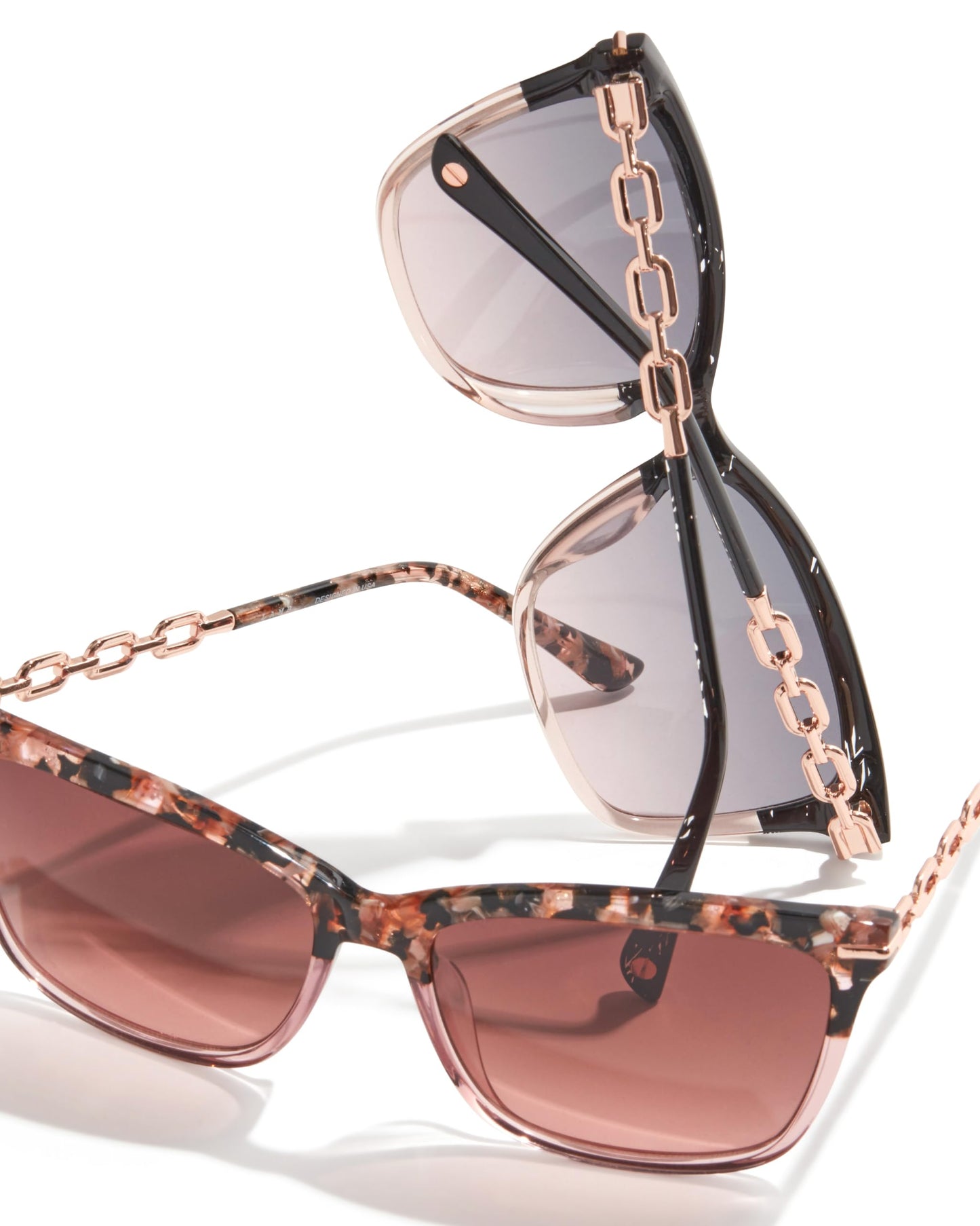 L.A.M.B. Gwen Stefani LA598 Square Sunglasses for Women, 58 mm, UV400 Protection