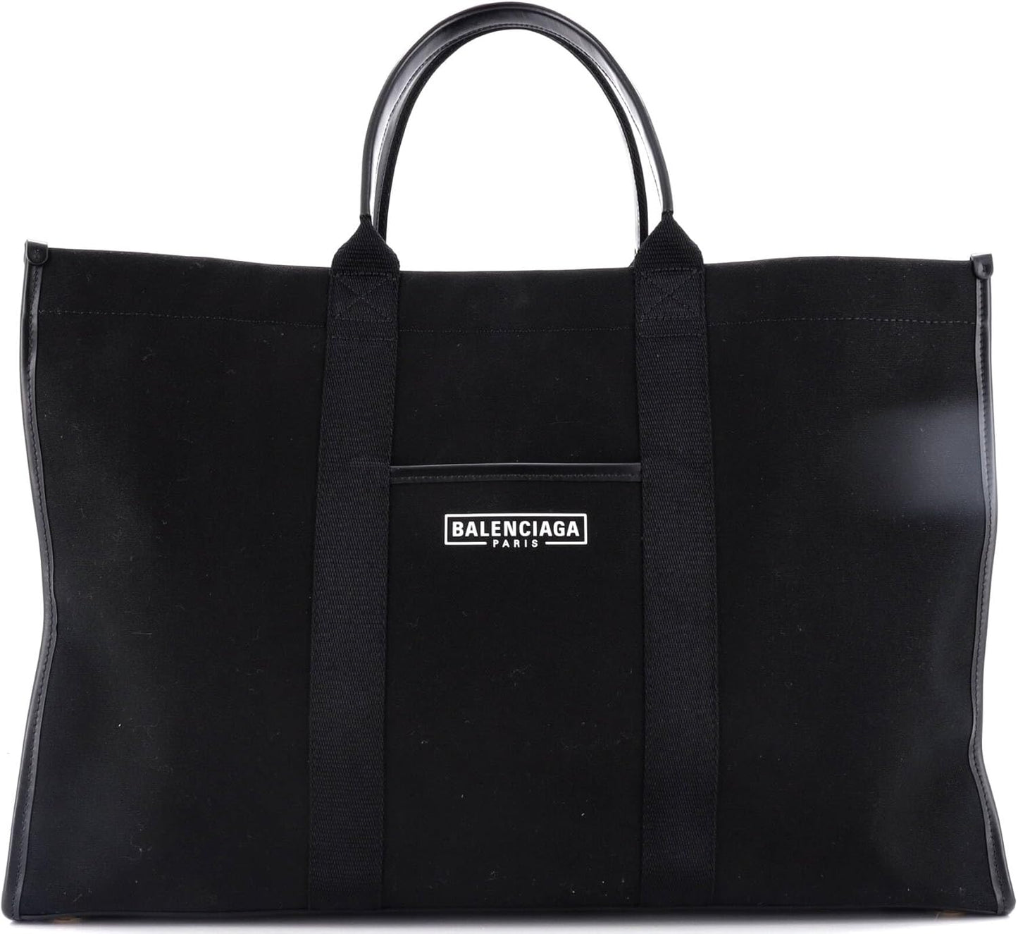 Pre-Loved Hardware Tote Canvas Large, Black