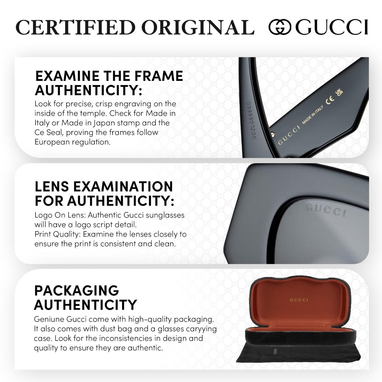 Gucci GG0998S Designer Fashion Sunglasses - Elegant, Sophisticated & Stylish Square Shape Eyewear with Luxury eSHADES Kit