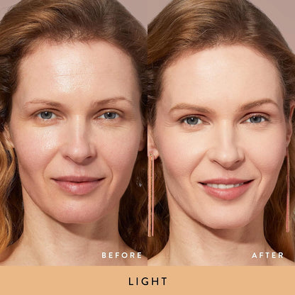 LAURA GELLER NEW YORK Baked Double Take Powder Foundation - Medium - Buildable Medium to Full Coverage - Matte Finish