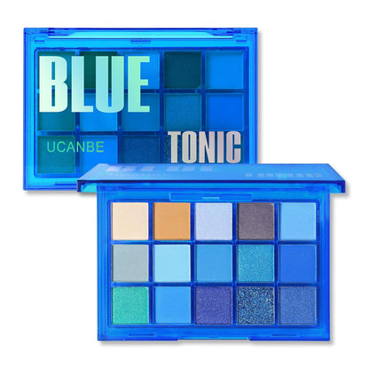 UCANBE Bright Colorful Neon Rainbow Makeup Eyeshadow Palette 15 Shades Green Purple Yellow Make Up Pallets Kit Vibrant Shimmer Matte Pigmented Blendable - Fruit Punch