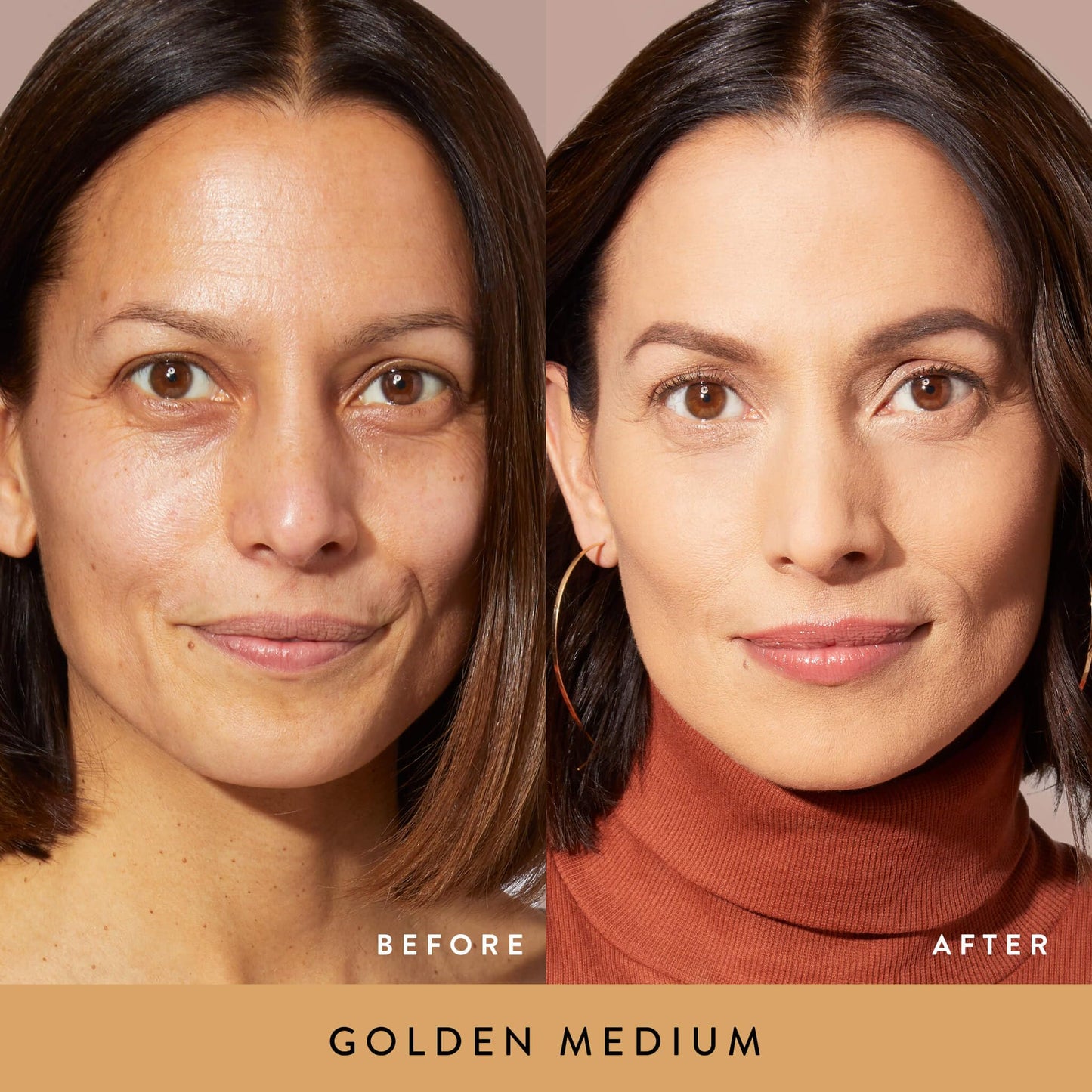 LAURA GELLER NEW YORK Baked Double Take Powder Foundation - Medium - Buildable Medium to Full Coverage - Matte Finish