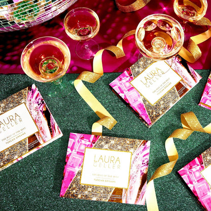 LAURA GELLER NEW YORK The Best of the Best Baked Palette - Tuscan Dreams - Full Size - Includes Bronzer, Blush, Highlighter and 6 Eyeshadows - Travel-Friendly (Best of the Best Tuscan Dreams)